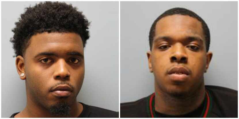 Eric Black Jr (left) and Larry D. Woodruffe have been charged with capital murder in the...