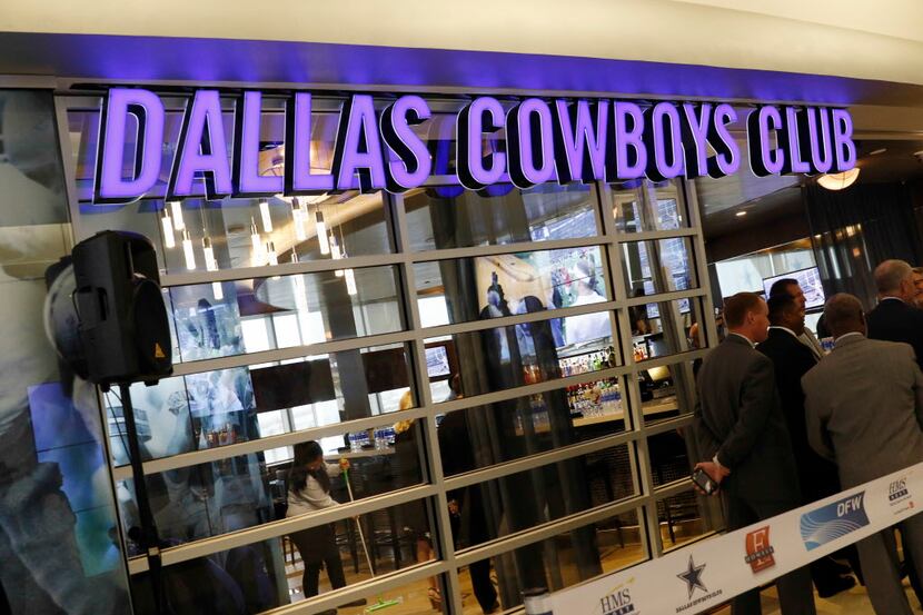 The Dallas Cowboys open a new restaurant at DFW International Airport named Dallas Cowboys...