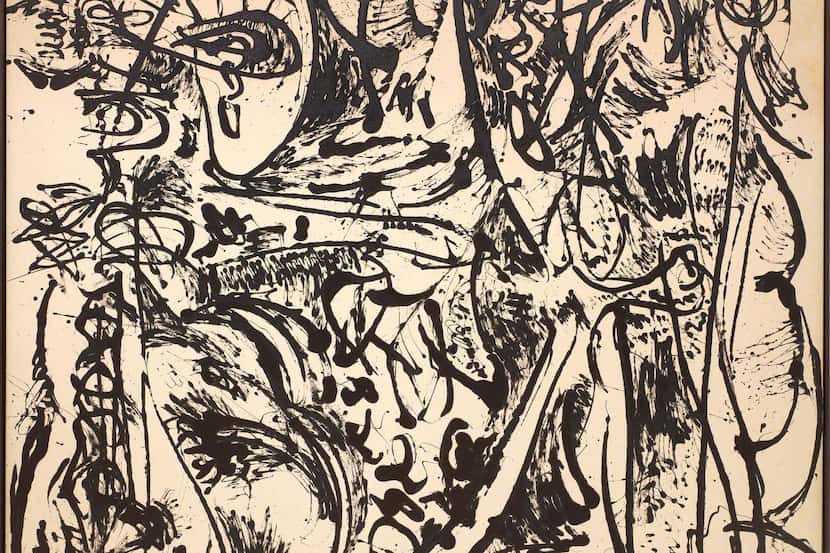 

Jackson Pollock’s Echo: Number 25, from 1951, is Delahunty’s favorite Pollock work. 




