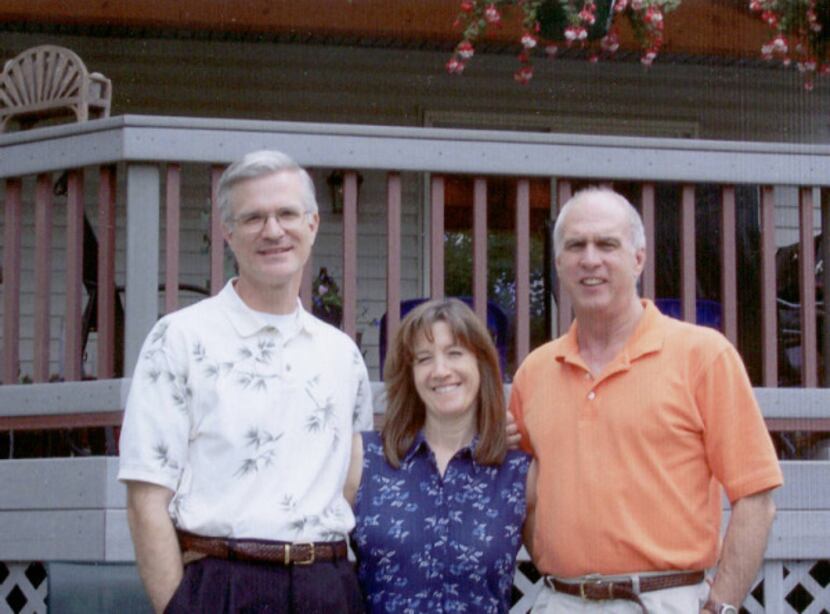 Weeks after Frank (left) met Terry and Crys in Colorado in July 2005, a DNA test confirmed...