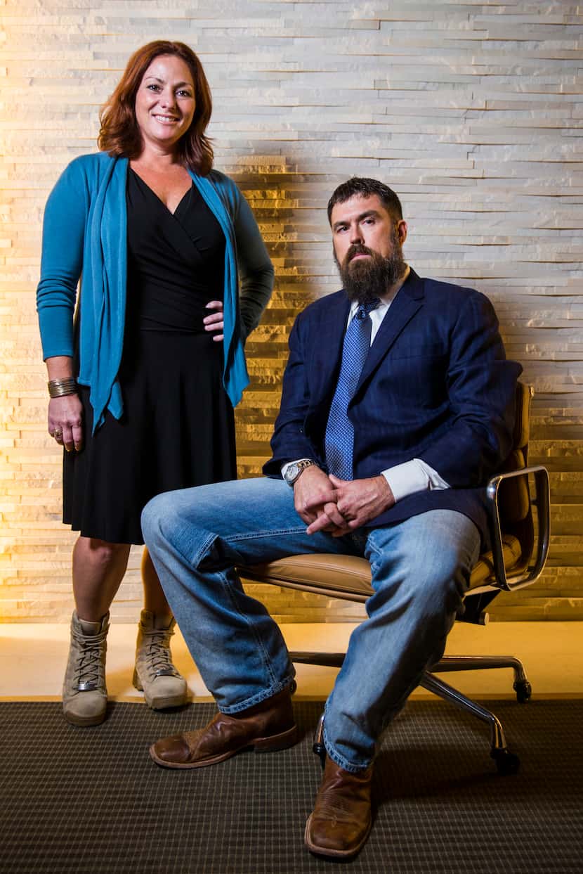 Robyn Payne is CEO of Boot Campaign, and Morgan Luttrell is a former Navy SEAL. Luttrell is...