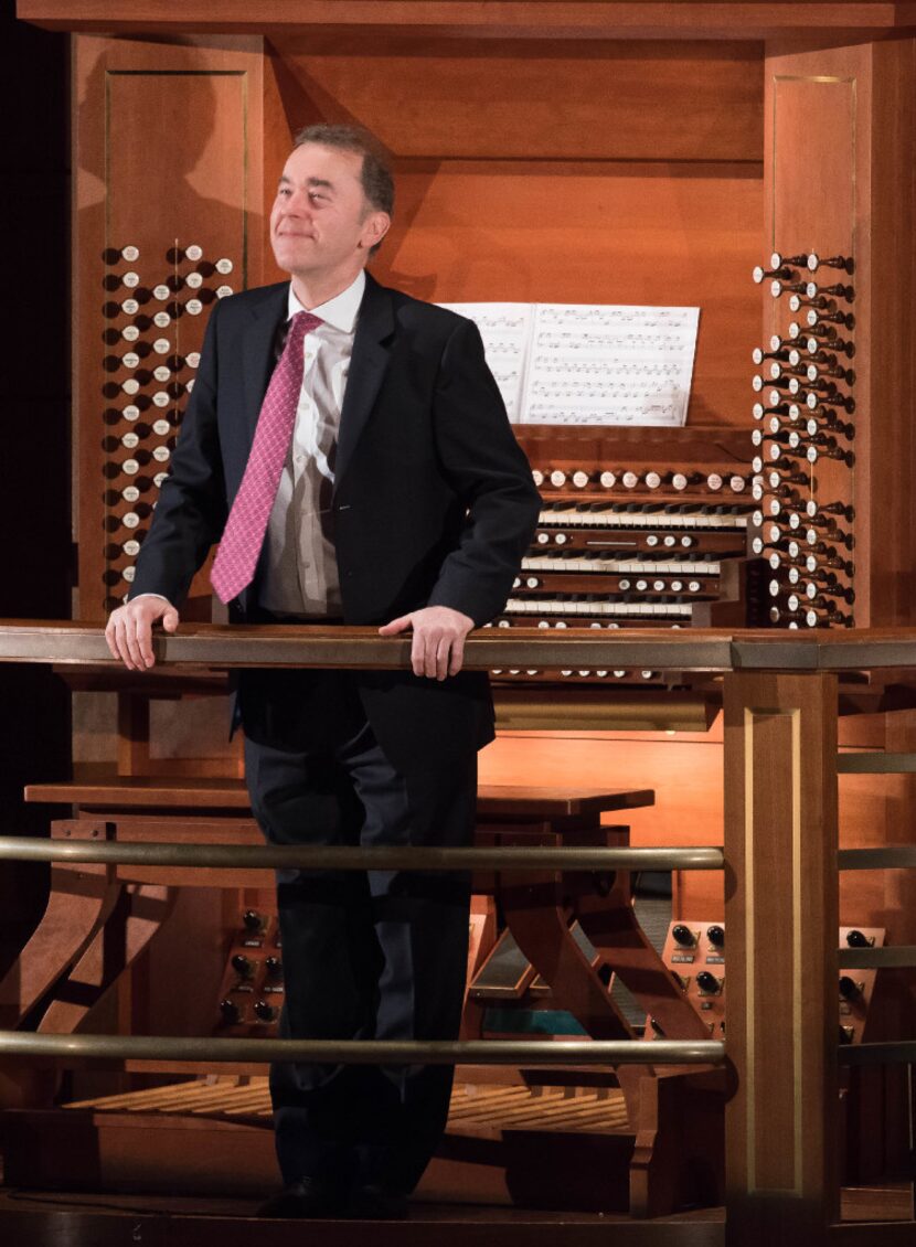 British organist Thomas Trotter's playing was impeccable Sunday night at Meyerson Symphony...