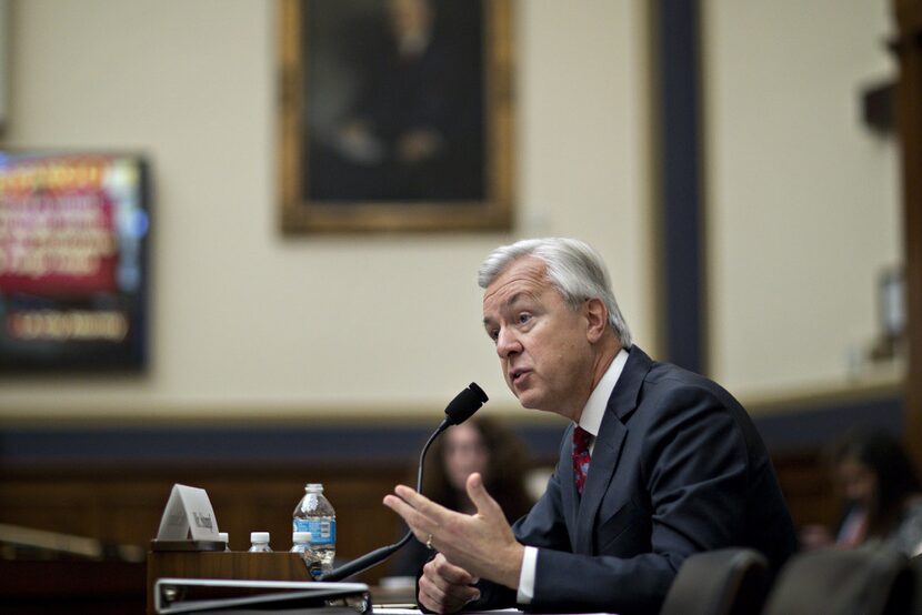 John Stumpf, chief executive officer of Wells Fargo, told the House Financial Services...