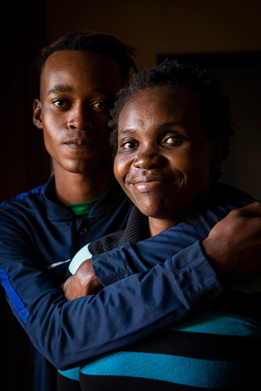 Ingrid and Liam Kealotswe photographed on Saturday, May 19, 2018, in Gaborone. ( Smiley N....