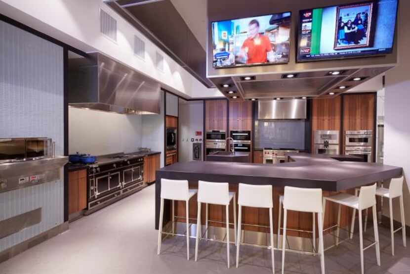 
The Savor department features a spectrum of cooking appliances and a demonstration kitchen.
