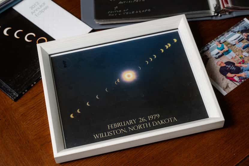 LaVerne Biser’s favorite photograph of a solar eclipse was taken in Williston, North Dakota....