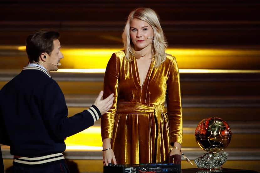 French DJ and musician Martin Solveig talked to Olympique Lyonnais' Ada Hegerberg of Norway...