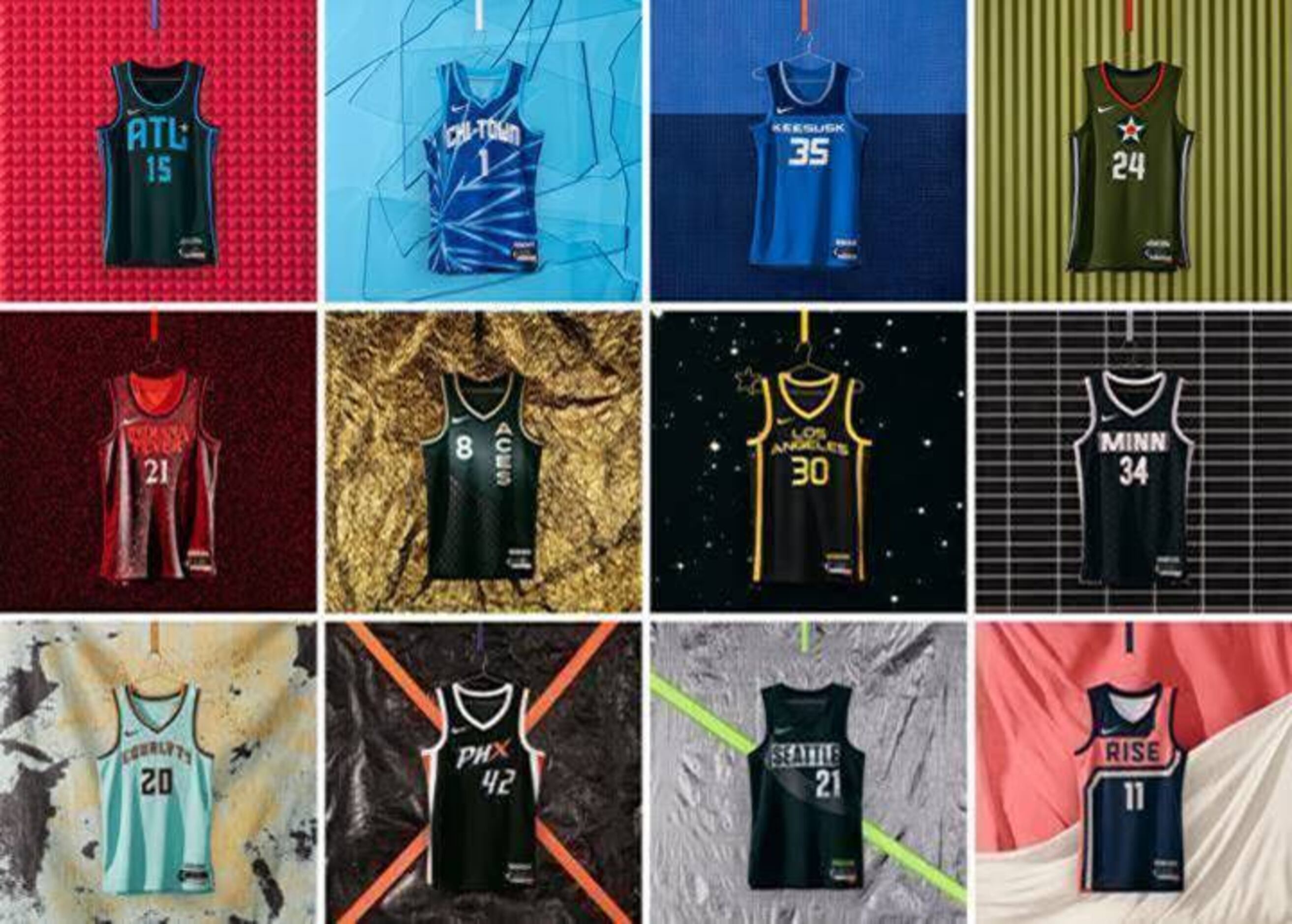 WNBA, Nike Unveil 2019 Uniforms