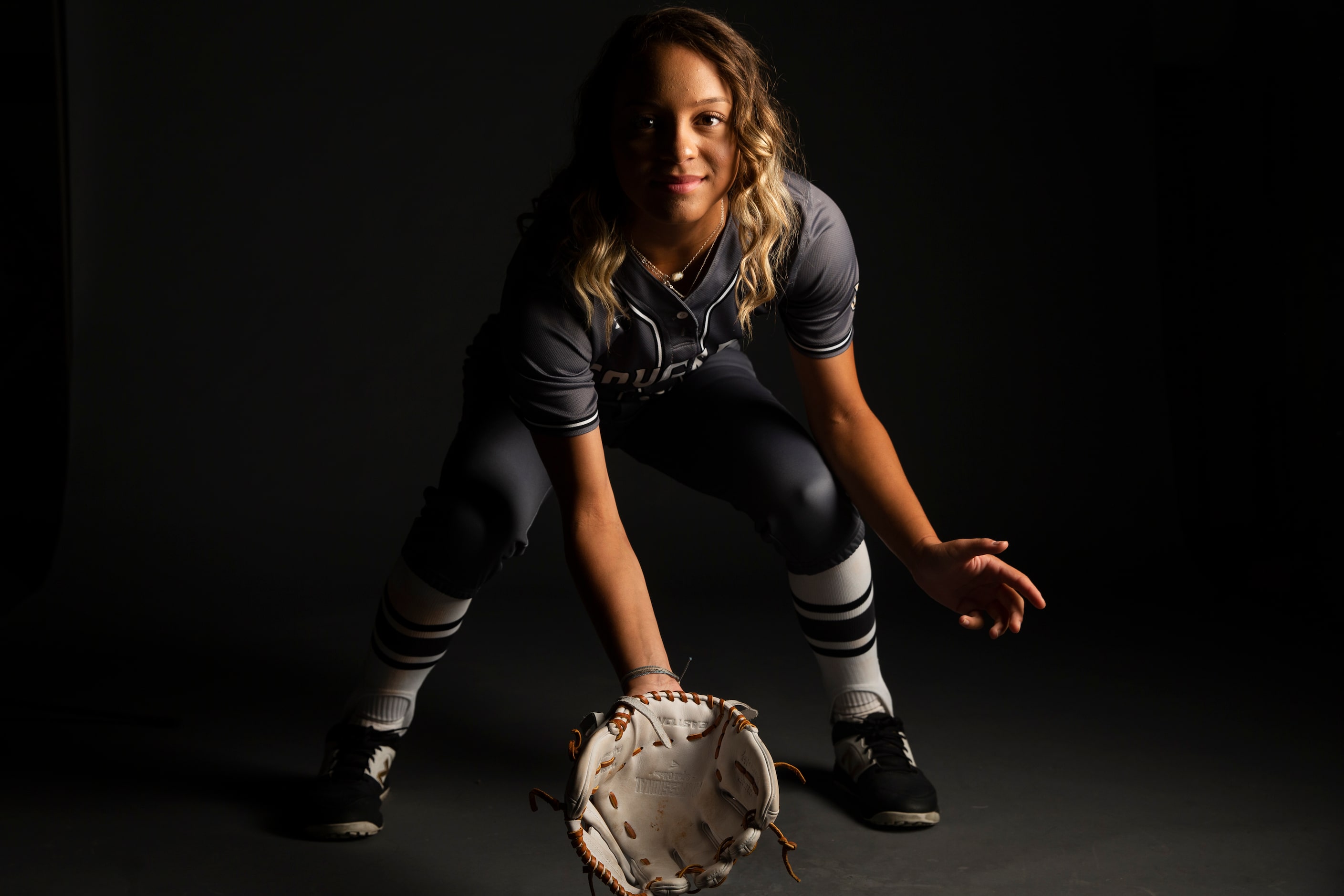 The Colonyâs Jayda Coleman poses for a photograph in The Dallas Morning News studio on...