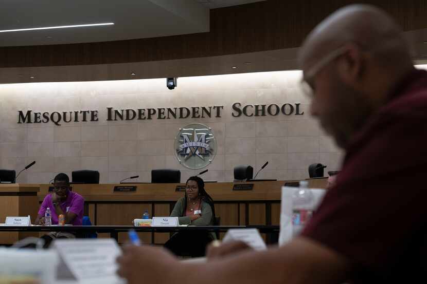 An election for two Mesquite ISD school board seats is approaching, with early voting...