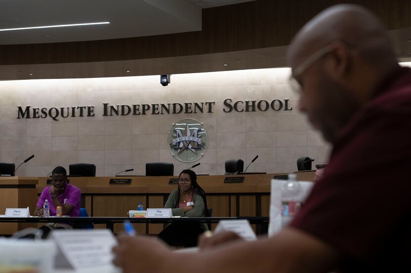 An election for two Mesquite ISD school board seats is approaching, with early voting...