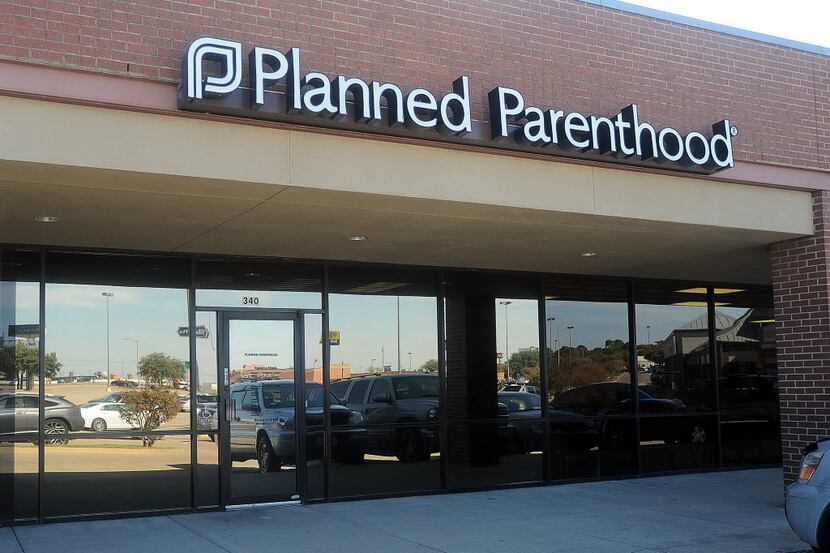 Planned Parenthood building at 2436 S. I-35 E.