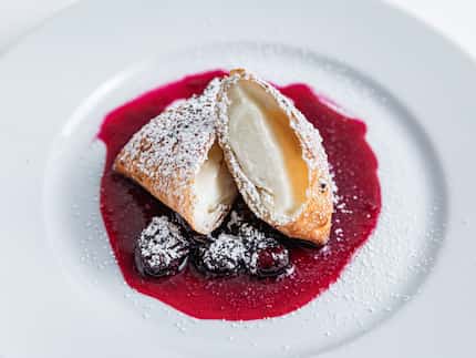 Bad Chicken founder Bobby Shuey loves desserts. The fried cheesecake egg roll with blueberry...