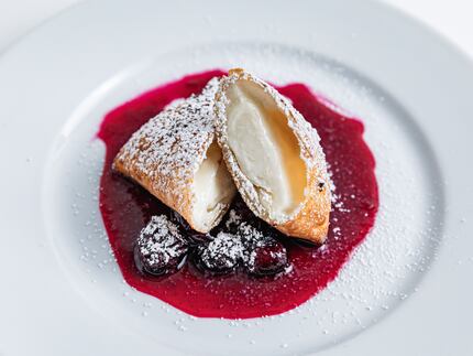 Bad Chicken founder Bobby Shuey loves desserts. The fried cheesecake egg roll with blueberry...