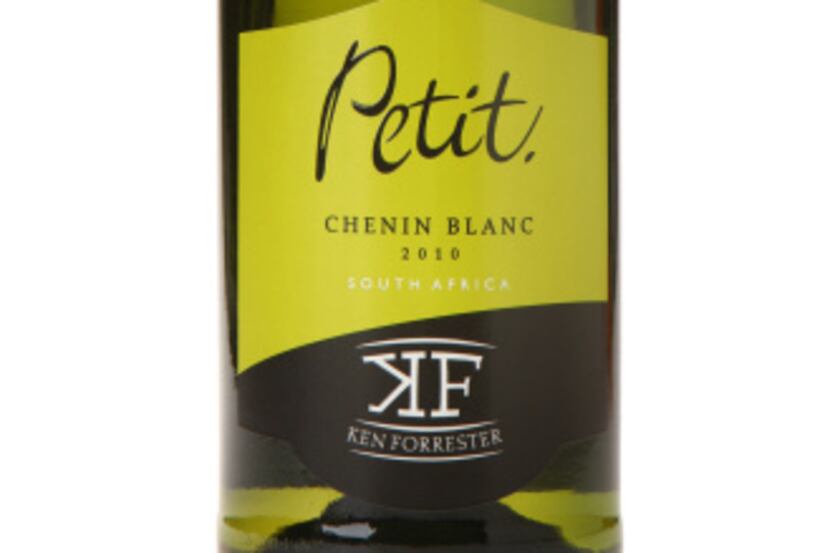 Ken Forrester Petit 2010 Chenin Blanc for Wine of the Week, photographed September 10, 2012.