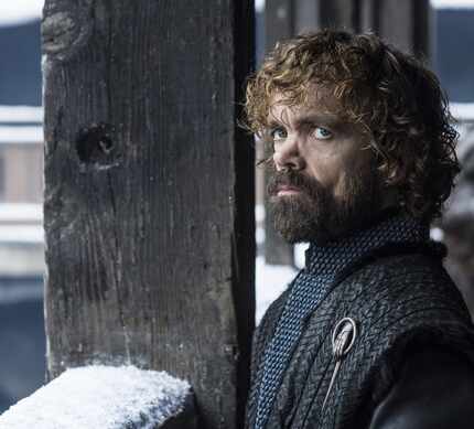 Tyrion (Peter Dinklage) will likely have a lot on his mind while in Winterfell. (Helen...
