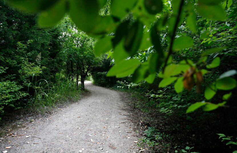 The Cottonwood Trail at Lake Lewisville Environmental Learning Area in Lewisville.