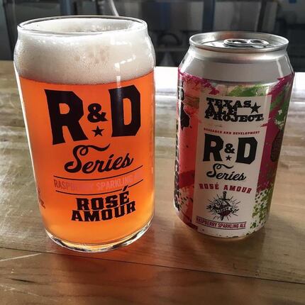 Brewers at Texas Ale Project use pitaya and raspberries to flavor their Rose Amour.