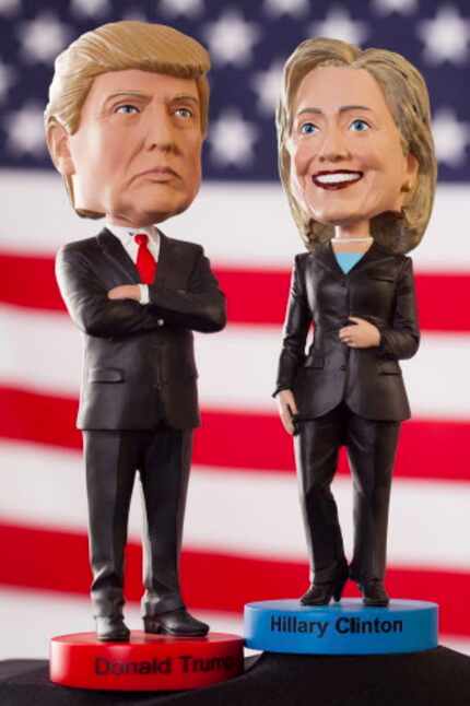One of these bobbleheads will become presidential Tuesday night and one will return to a...