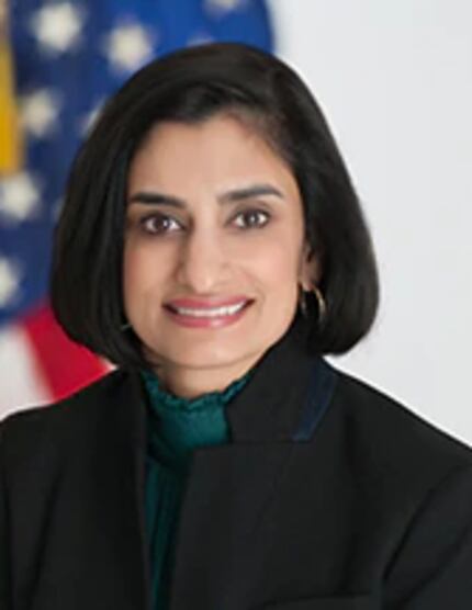 Seema Verma, chief of the Centers for Medicare & Medicaid Services