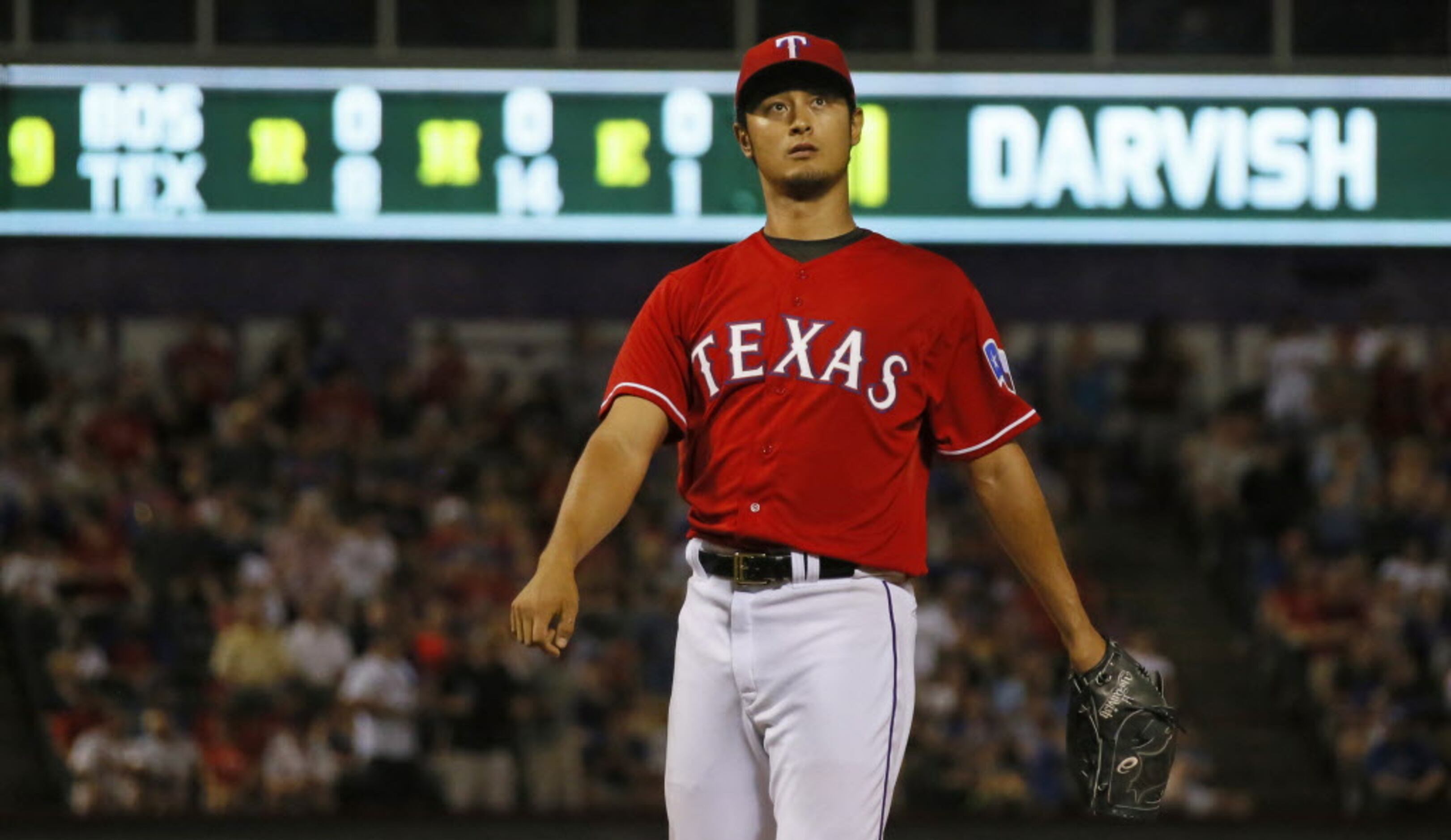 Texas Rangers pitcher Yu Darvish falls one out shy of perfect game 