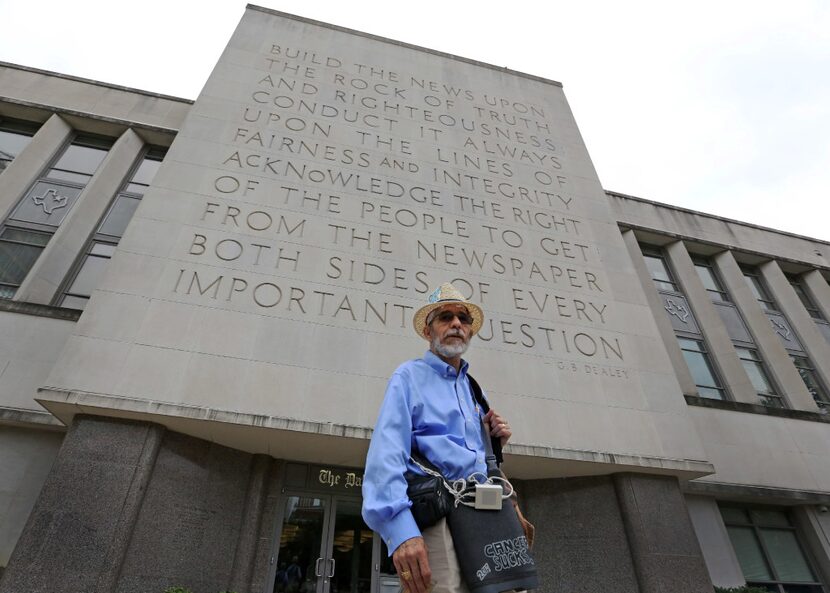 On June 22, 2017, Jeffrey Weiss arrived at The Dallas Morning News to make the rounds in...