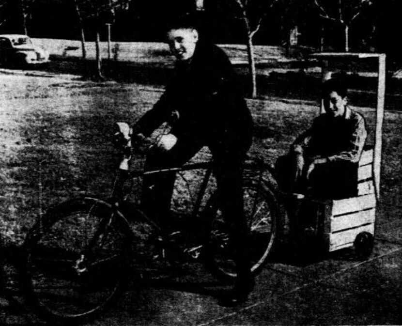 Jan. 27, 1942: Bike Trailer for Defense