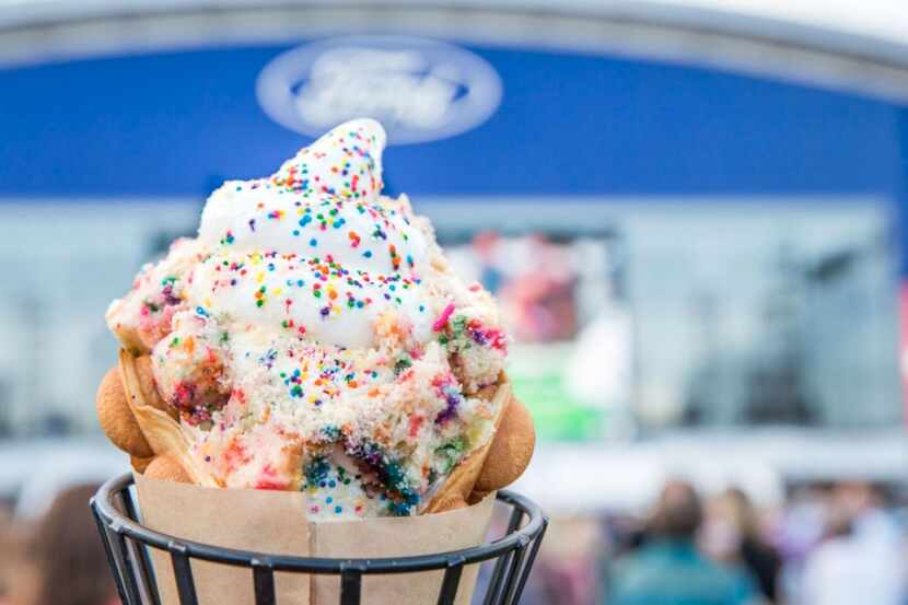 Cow Tipping Creamery, an ice cream shop, is open at The Star in Frisco.