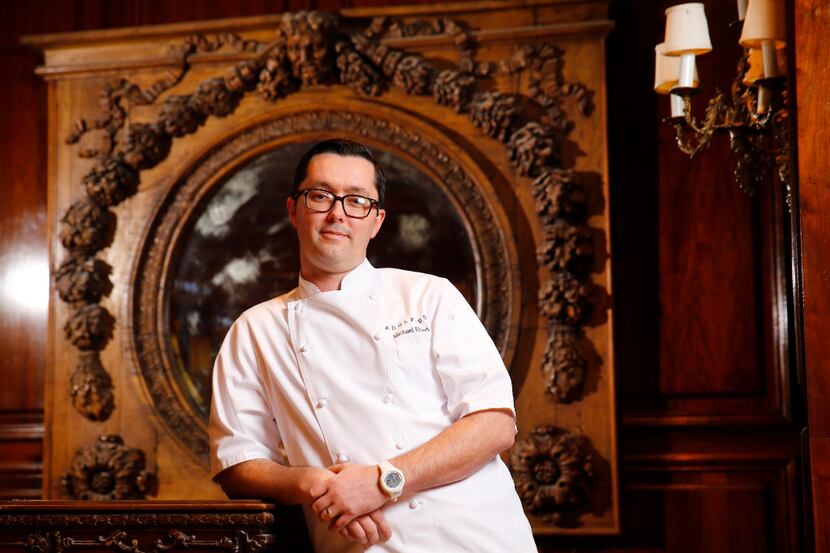 Thirty-five-year-old Michael Ehlert is the French Room's new executive chef.
