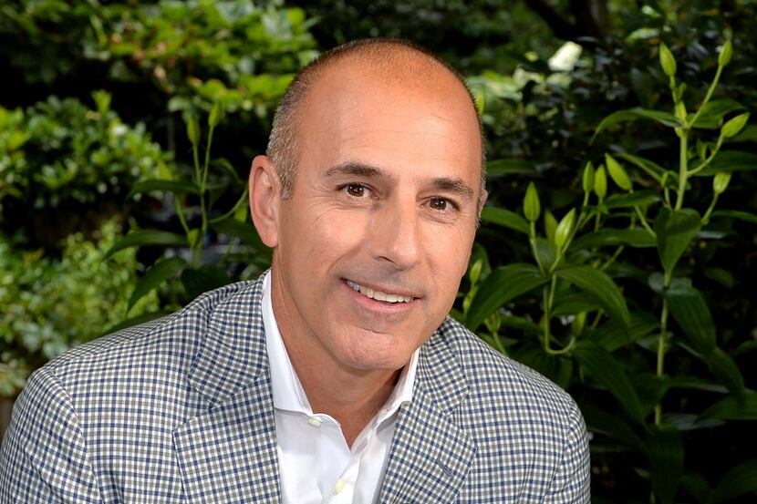 This undated image released by NBC shows Matt Lauer, co-host of the "Today" show in London....