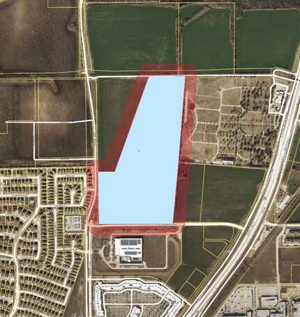 The 66-acre data center campus would be just west of U.S. 75 in Allen.