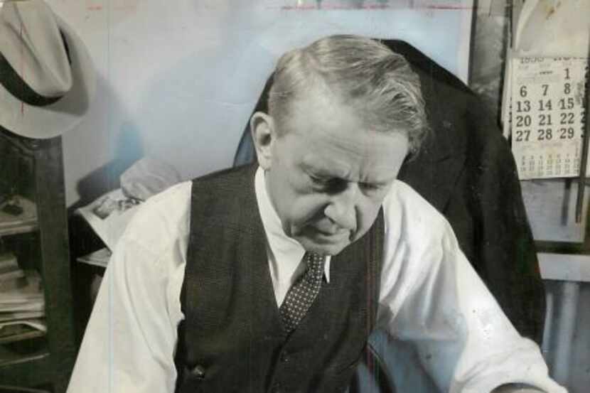 John Knott at work in July 1939.