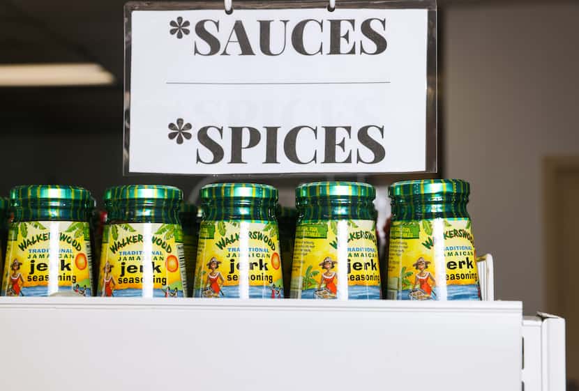 Island Spice Groceries offers authentic Jamaican products, such as Walkerswood Caribbean...