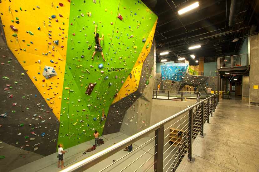 High Point Climbing and Fitness, a mega indoor-outdoor gym in downtown Chattanooga, offers a...