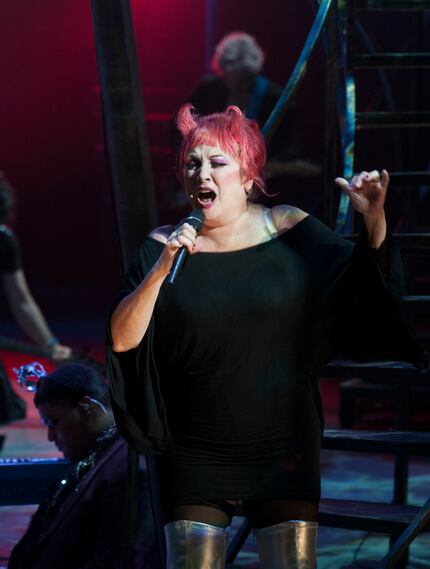 Julie Johnson played Magenta in Dallas Theater Center's 2014 production of "The Rocky Horror...