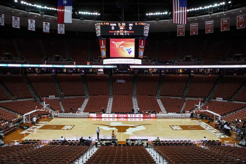 Feb 15, 2014; Austin, TX, USA;  General view of the Frank Erwin Special Events Center before...