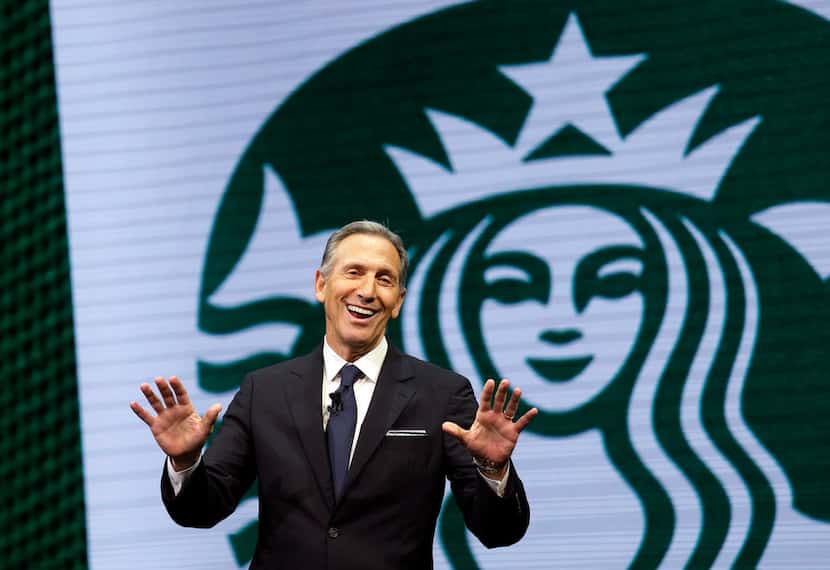 Starbucks CEO Howard Schultz announced Monday that he's stepping away from the Seattle-based...