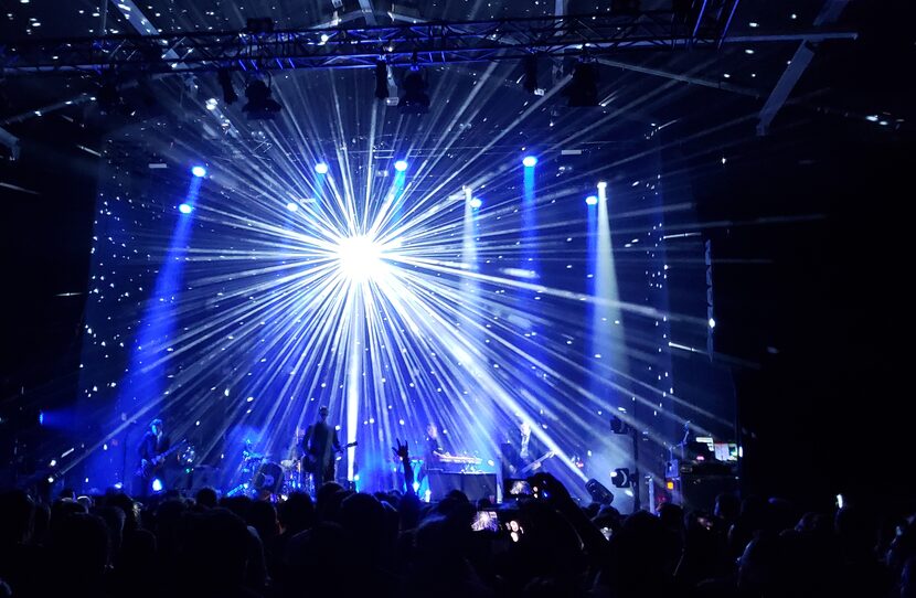 New York City rock band Interpol brought an impressive light show on its most recent tour....