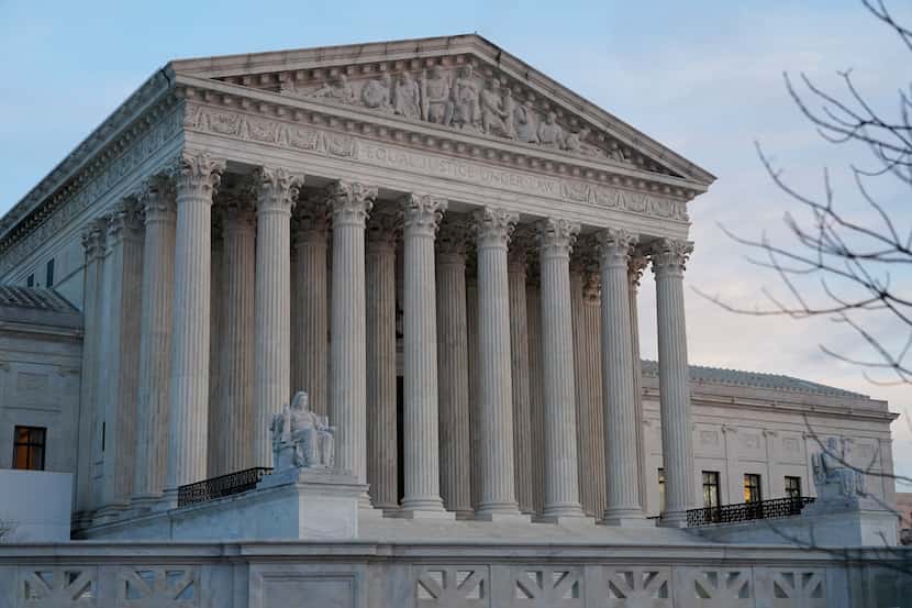 FILE - The Supreme Court building is seen on Capitol Hill in Washington, Jan. 10, 2023. The...
