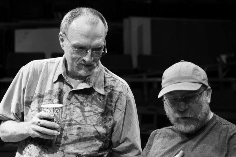  Terry Dobson (left), Theatre Three's longtime musical director and company manager, who...