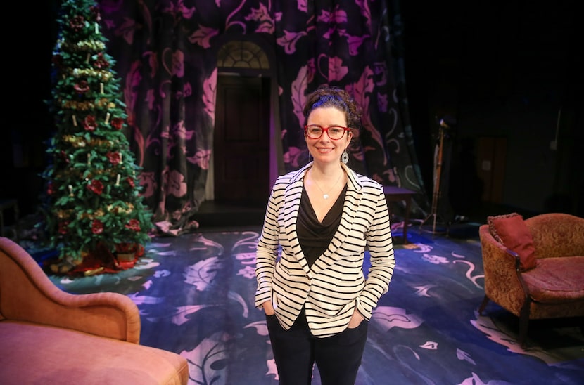 WaterTower Theatre artistic director Joanie Schultz is pictured on the set of WaterTower...