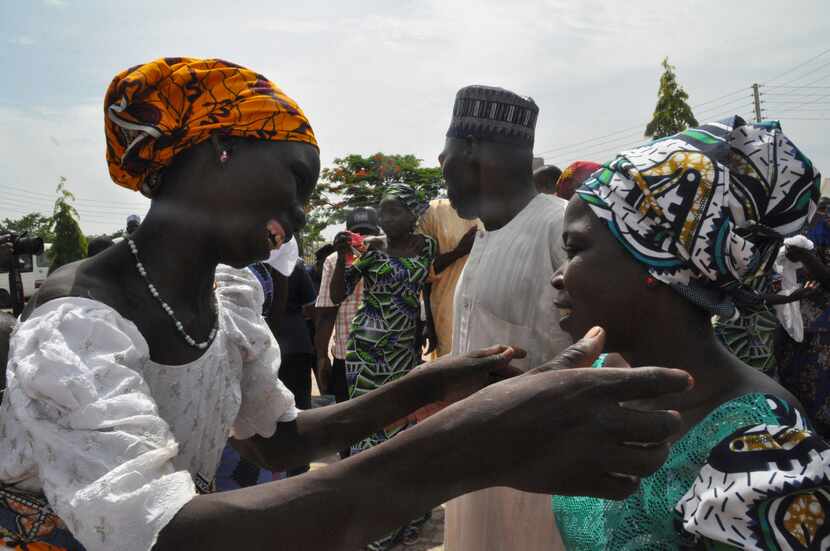 The 82 Nigerian schoolgirls recently released after more than three years in Boko Haram...