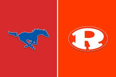 The Richardson Pearce logo (left) and the Rockwall logo (right).