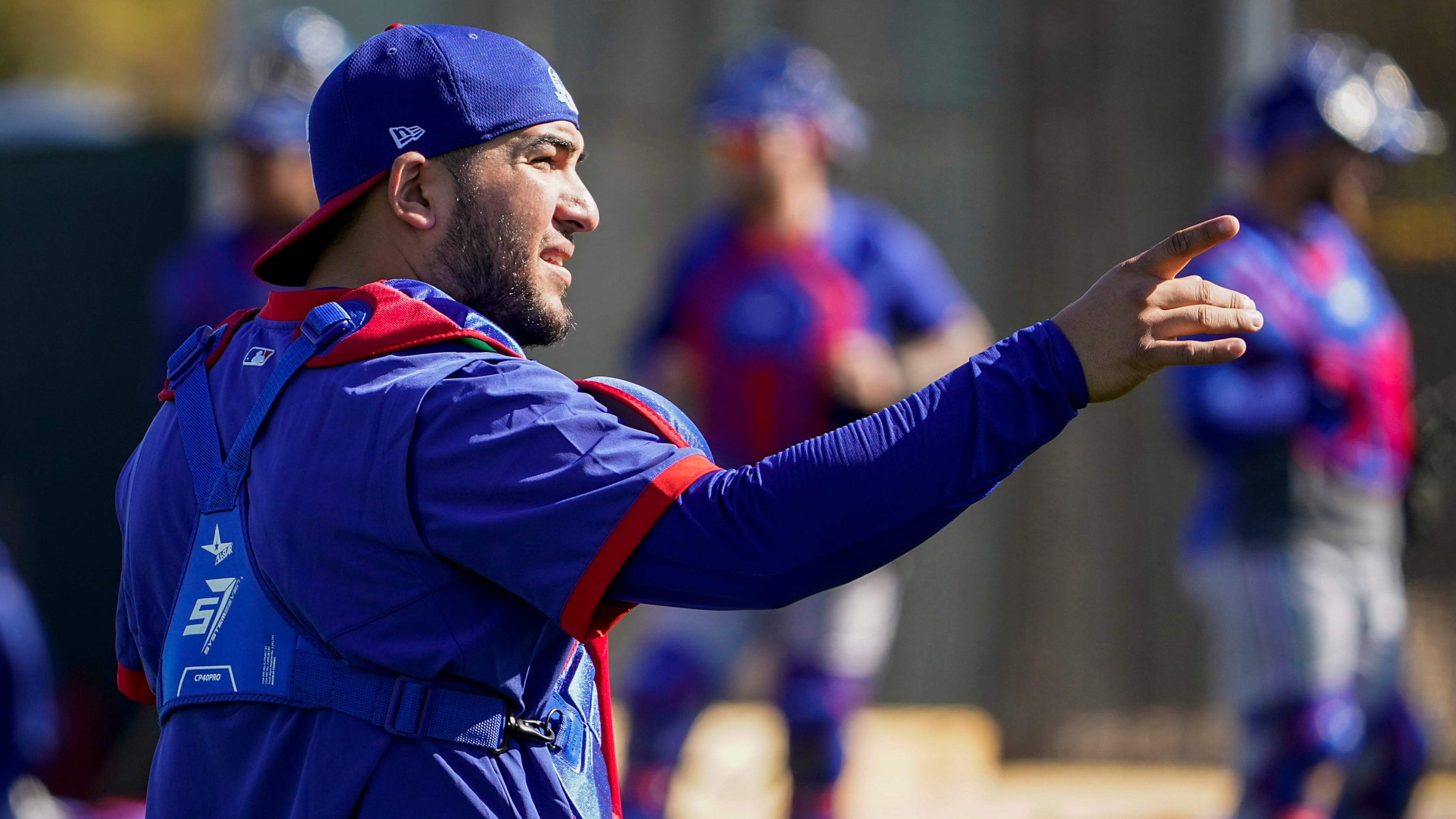 Rangers catcher Trevino gets the Batting Stance Guy treatment Southwest  News - Bally Sports