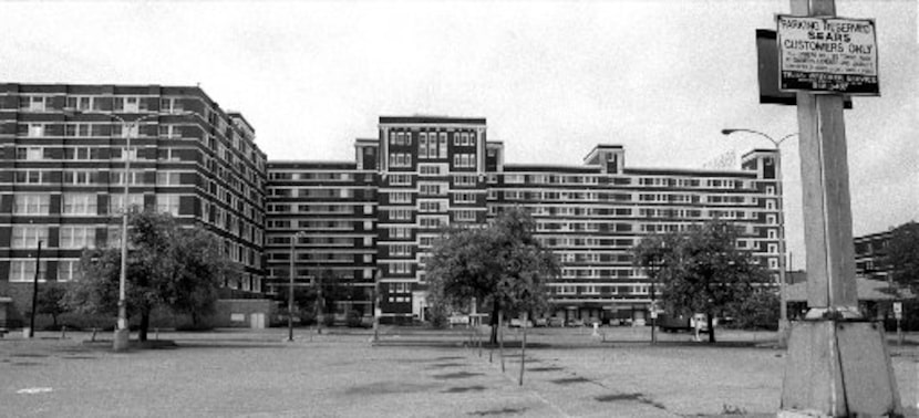 The Sears complex on Lamar Street with more than 3 million square feet was for sale in 1994.