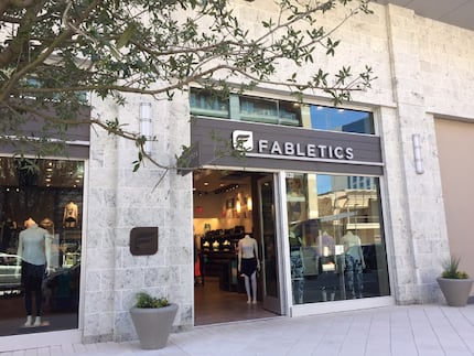 Fabletics by Kate Hudson opened in Plano's Legacy West in May 2017.