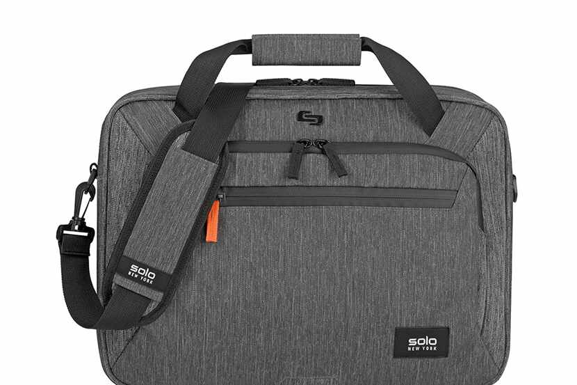 The Solo New York Storm Slim Brief is designed to carry up to a 15.6-inch laptop in a fully...