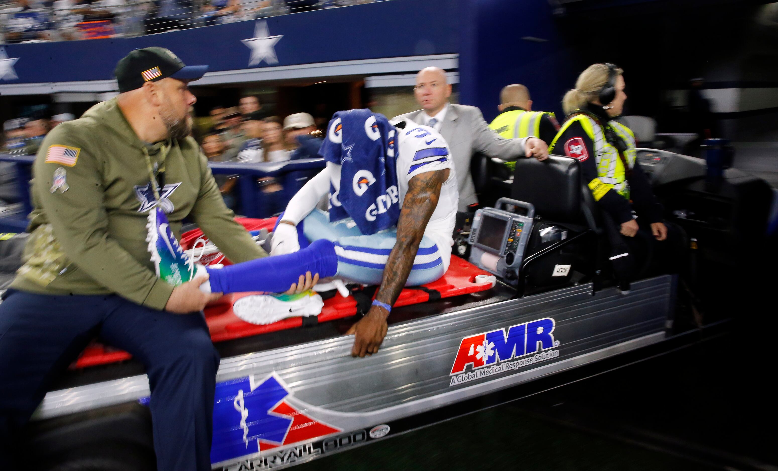 Cowboys sideline exclusive: Anthony Brown's injury, Trevon Diggs' radiant  shoes and more