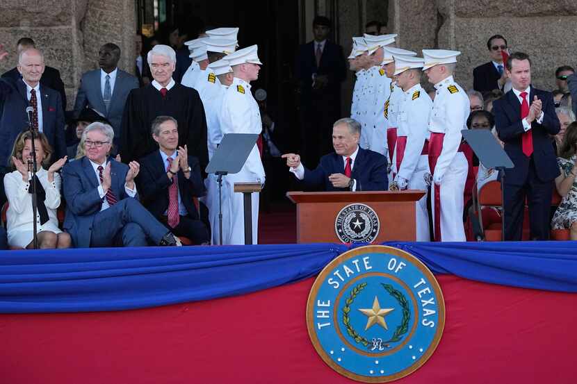 Who paid for Gov. Greg Abbott and Lt. Gov. Dan Patrick’s inaugural bash? 81 people, firms...