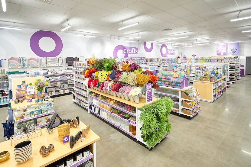 Interior of Dollar General's new concept called Popshelf. The first one in Texas will open...